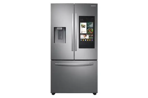 AJ Madison Samsung RF27T5501SR 26,5 куб. футов. 3-дверный холодильник с французской дверью большой емкости с семейным центром