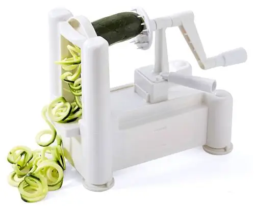 спирализатор с ручным приводом овощи вегетарианская лапша с цукини zoodles