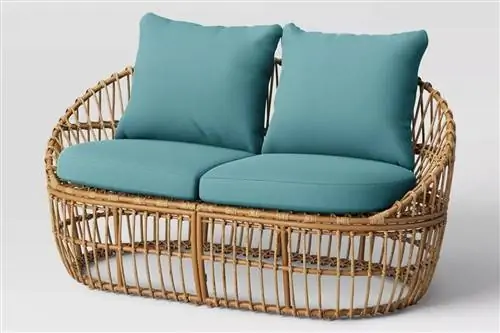 Target Opalhouse разработан с эклектичным двухместным сиденьем JungalowBoho Eclectic Loveseat