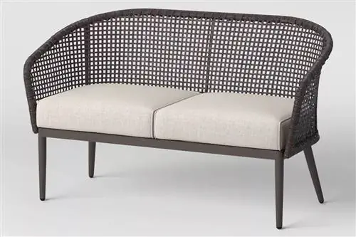 Target Threshold Weybridge Wicker Weave Patio Loveseat