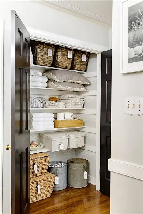 Организованное место в гардеробной