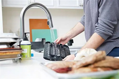 Бездымный гриль PowerXL с крышкой из закаленного стекла