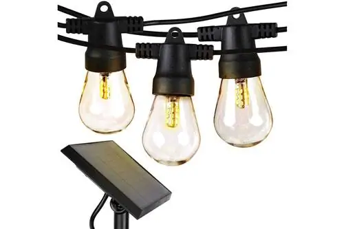 Уличные гирлянды Brightech Ambience Pro на солнечных батареях