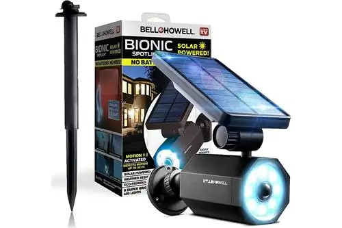 Bell+Howell Bionic Spotlight Оригинальные светодиодные солнечные уличные фонари с датчиком движения