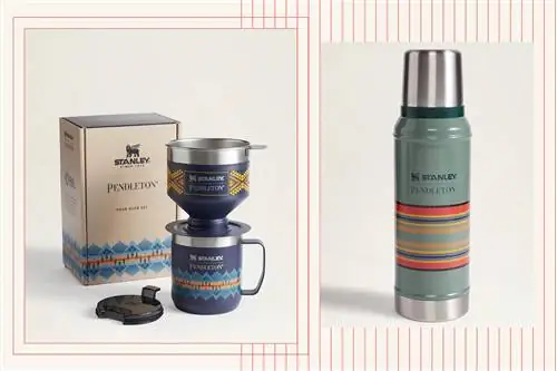 Коллекция посуды Stanley x Pendleton, кофейный сервиз и дорожная кружка