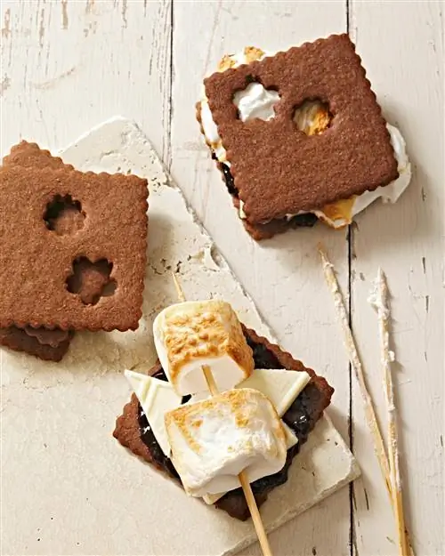 Белый шоколад и джем S'mores