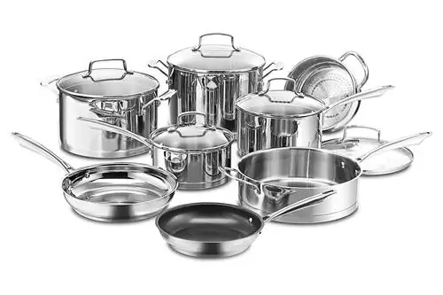 Набор посуды Cuisinart Professional Series из 13 предметов из нержавеющей стали