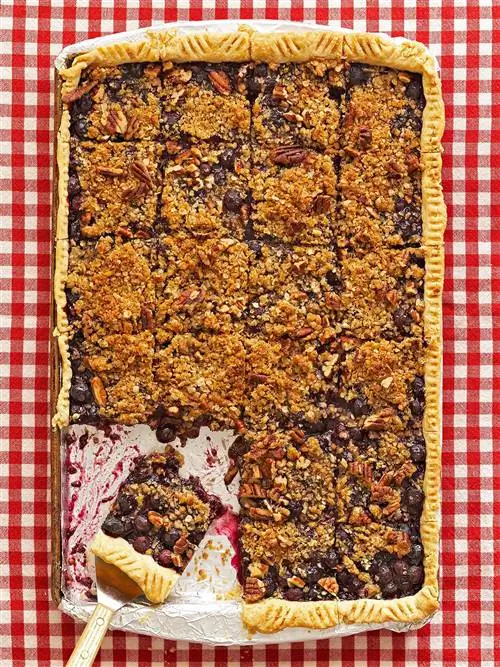 Черничный пирог