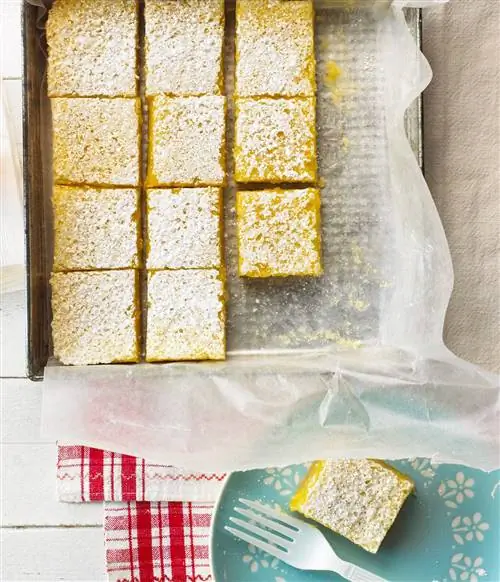 Лимонно-лаймовые батончики