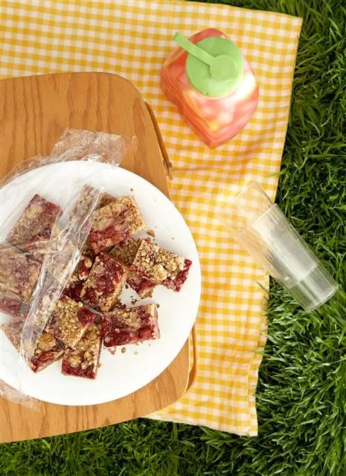 Батончики с вишневым пирогом