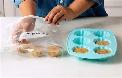 упаковка замороженных бананов