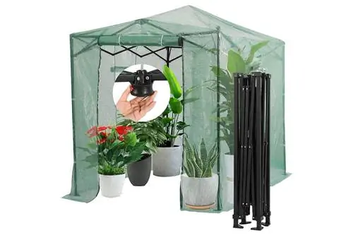 CROWN SHADES 8'x6' Мгновенно выдвижная теплица