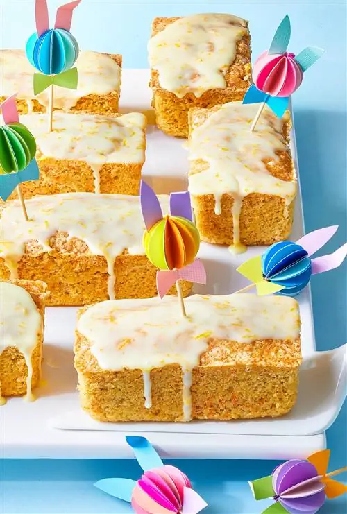 Морковно-пастернаковые мини-пирожные