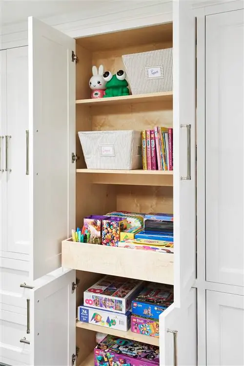 шкаф для хранения игрушек