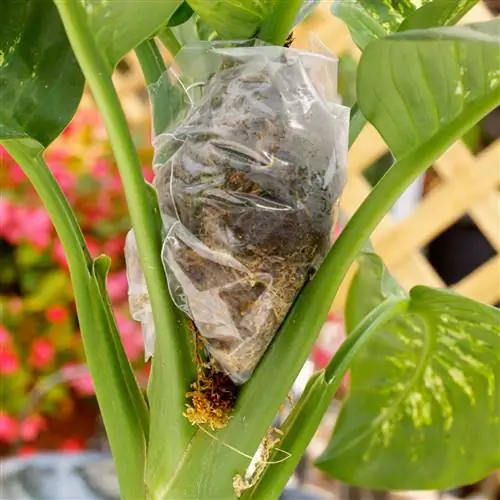 готовый мешок на заводе для воздушной отводки