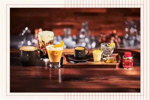 Линия напитков Starbucks Oleato в заповеднике