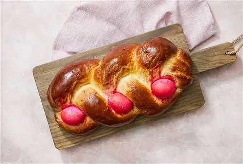 Греческий пасхальный хлеб (Цуреки)