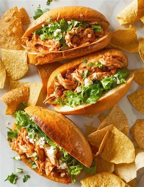 Торты с куриной сальсой Торты с куриной сальсой