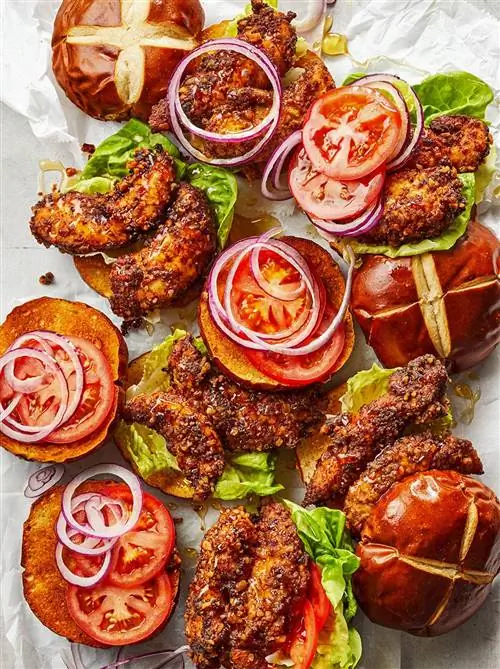 Жареный куриный крендель в духовке Жареный куриный крендель в духовке