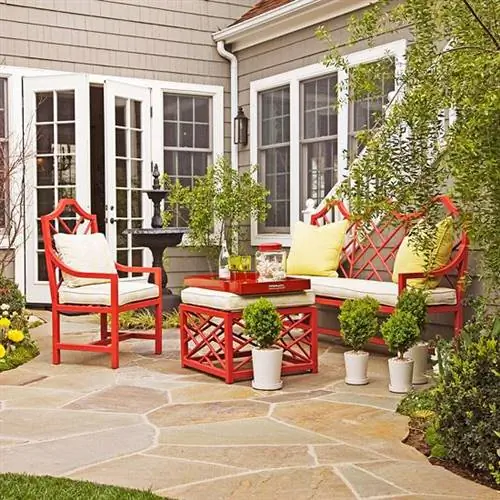 Оранжевые сиденья