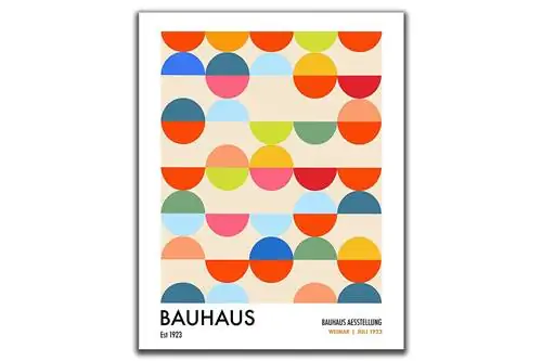 Настенное искусство в стиле Баухаус