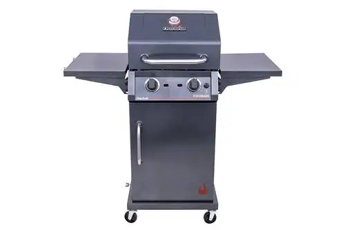 Char-Broil 463655621 Performance TRU-Инфракрасный гриль с 2 горелками шкафного типа с жидким пропаном, серый металлик