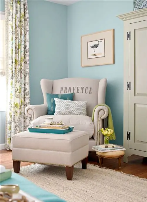 стул с оттоманкой