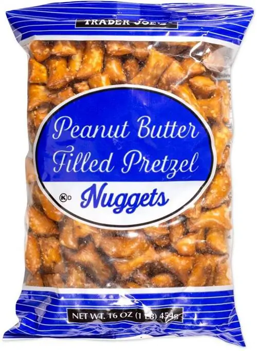Наггетсы кренделя с начинкой из арахисового масла от Trader Joe's