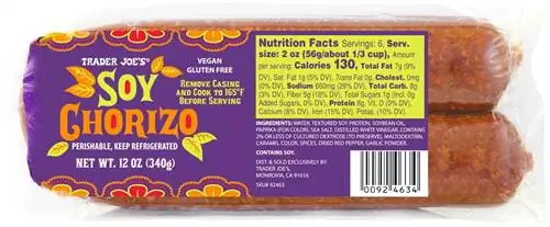 Соевый чоризо Trader Joe's