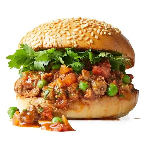 Пряный бутерброд с говядиной Sloppy Joes