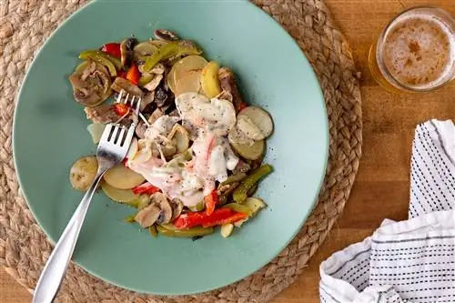 Упаковка из фольги на гриле Philly Cheesesteak Hash Упаковка из фольги на гриле Philly Cheesesteak Hash