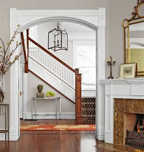 Каменный камин