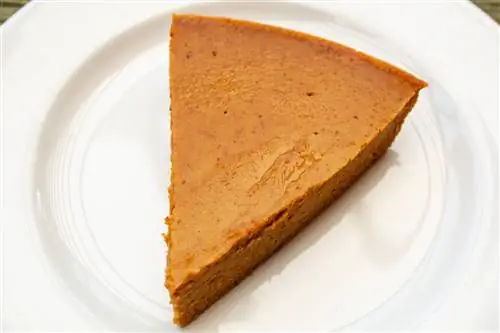 тыквенный пирог без корочки