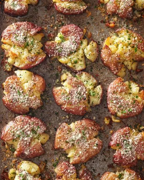 Картофельное пюре жареное