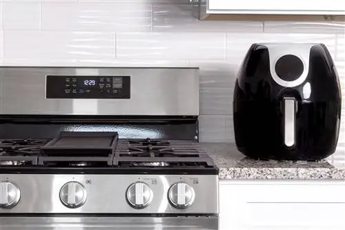 конвекционная печь и аэрогриль на кухне