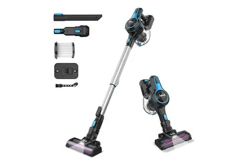 INSE Аккумуляторный пылесос, перезаряжаемый пылесос 6-в-1