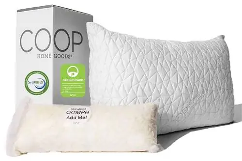 Измельченная подушка CertiPUR с эффектом памяти