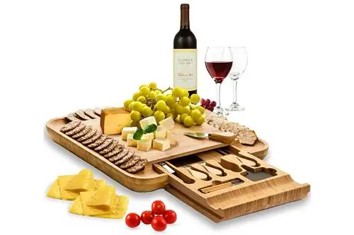 Премиальная сырная доска и набор ножей