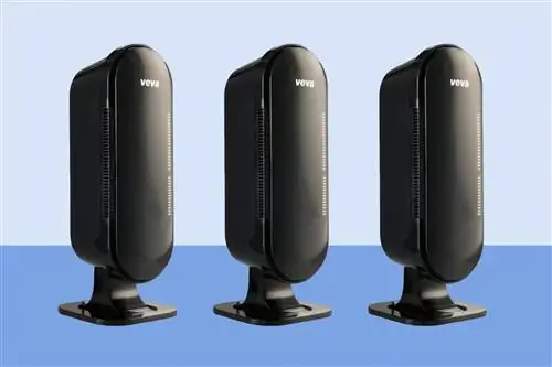 VEVA 8000 Black Очиститель воздуха для дома, шерсть домашних животных, перхоть, большая комната, 325 кв. Футов, фильтр HEPA и 4 предварительных фильтра с активированным углем премиум-класса Удаляет аллергены, дым, пыль, домашних животных и запах