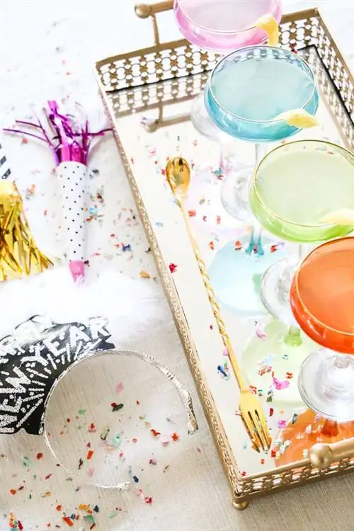 Рецепт коктейля с джином на Новый год