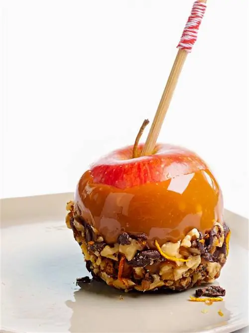 Темный шоколад Апельсин Грецкий орех Карамель Яблоки