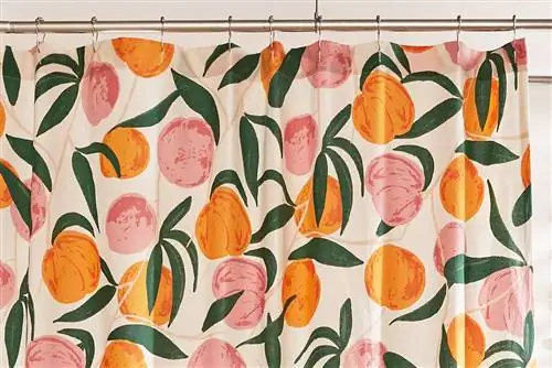 Узорчатая занавеска для душа Urban Outfitters Allover Fruits
