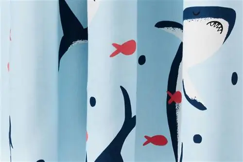 Занавеска для душа Pillowfort Shark