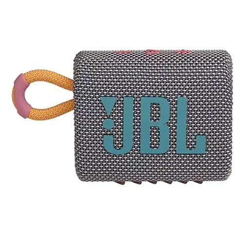Миниатюрная водонепроницаемая колонка JBL.