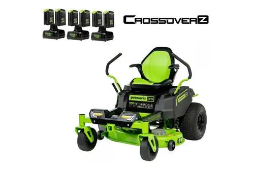 Greenworks Pro 60V 42-дюймовая газонокосилка CrossoverZ Zero Turn