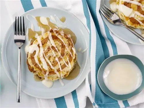 Блинчики с корицей