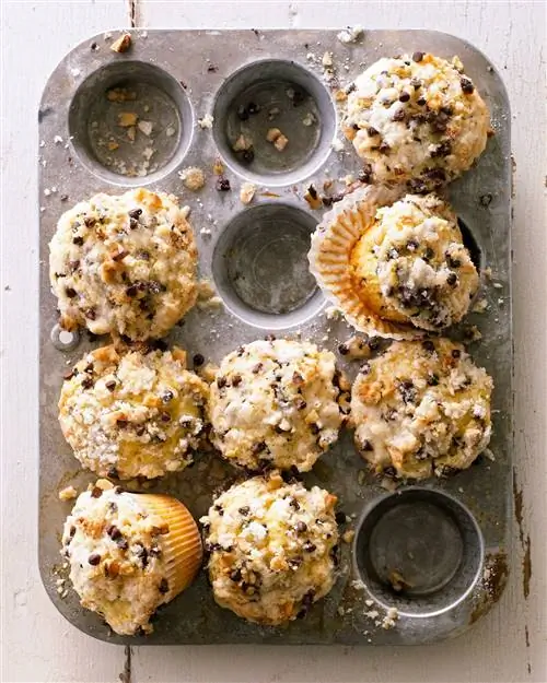 Маффины с апельсиново-шоколадной стружкой