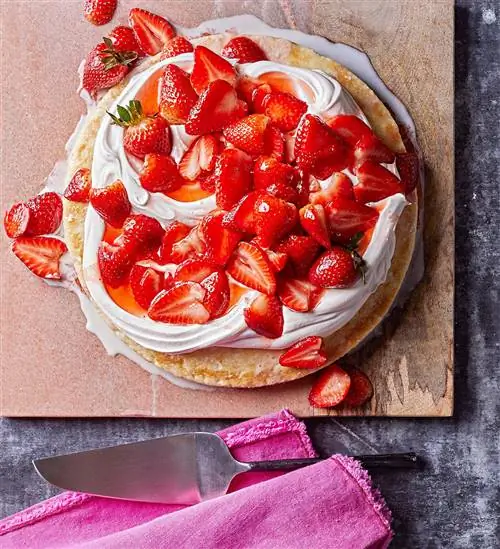 Клубничное печенье Tres Leches