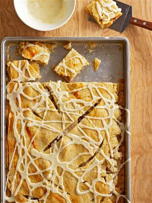 Батончики с грушевым пирогом и пятью специями