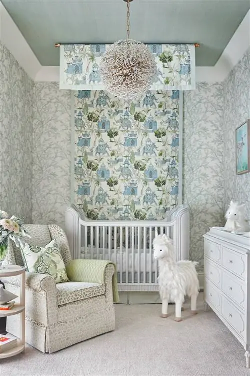 детская комната с обоями